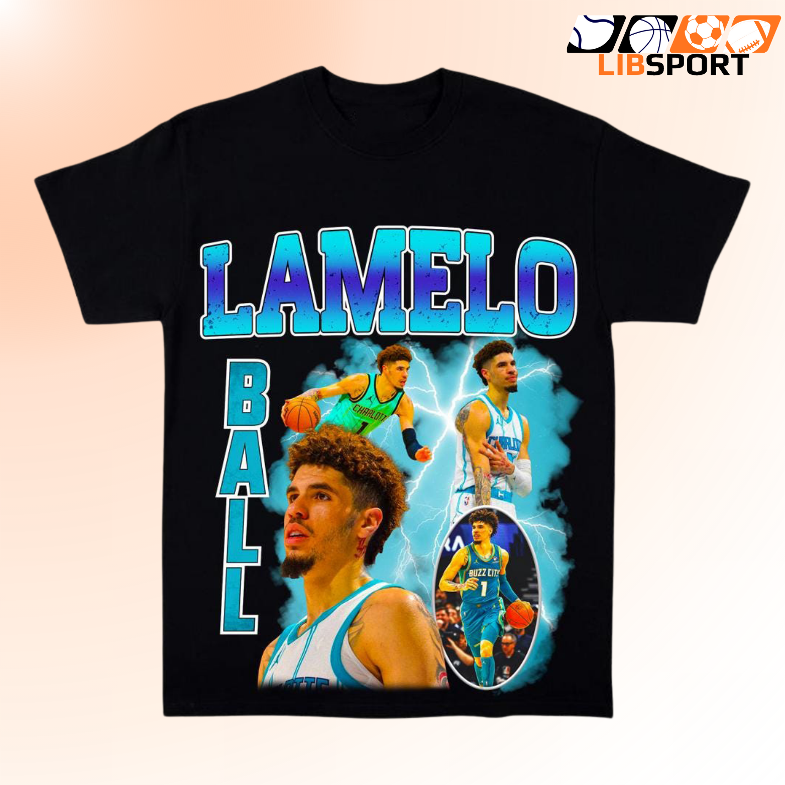 Lamelo Ball T Shirt, Charlotte Hornets Basketball Tee, Game Day Shirt